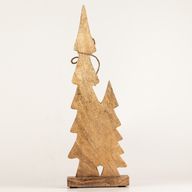 Lost in the Forest – Mittel – Zwei emaillierte Bäume – (34 x 11 x 2,5 cm)