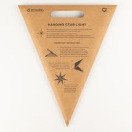 Sternlampe - Calm Cream - sieben Zacken - 60 cm
