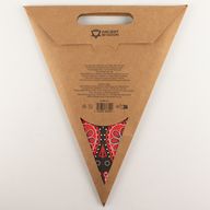 Sternenlampe - Fire Festival, fünfzackig - 60 cm