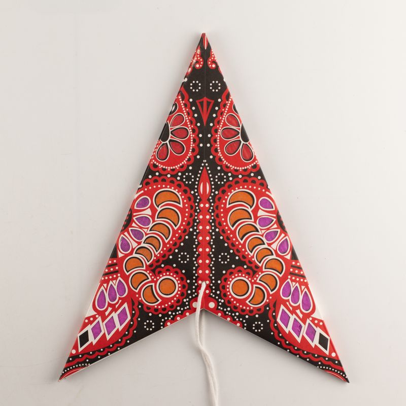 Sternenlampe - Fire Festival, fünfzackig - 60 cm