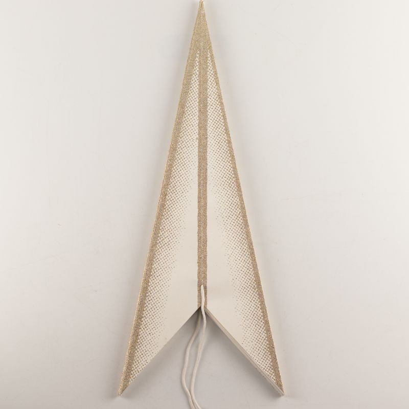 Sternlampe - Super Nova Champagner Glitzer, neun Zacken - 90 cm