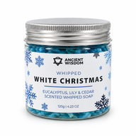 White Christmas Schlagseife 120g