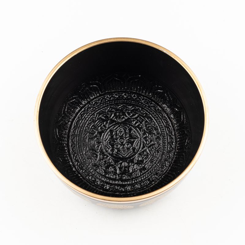 Schwarze Zodiak-Schalen – 3er-Set – 15cm, 19cm, 20cm