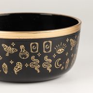 ALIGN – Schwarzes Klangschalen-Set – 15x7,5cm