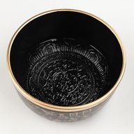 ALIGN – Schwarzes Klangschalen-Set – 15x7,5cm