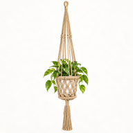 Makramee-Pflanzenhänger – Kamel
