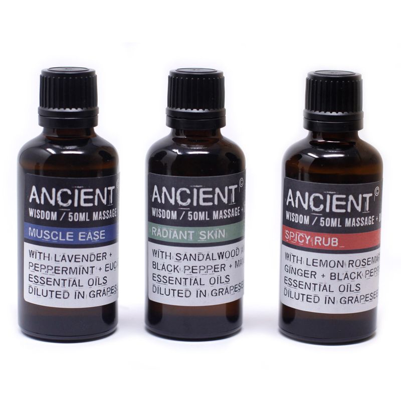 Frische Pfefferminze Massageöl - 50ml