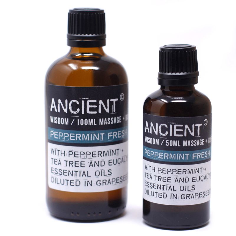 Frische Pfefferminze Massageöl - 50ml