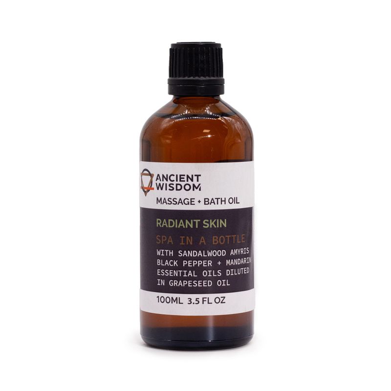 Sandelholzschimmer Massageöl - 100ml