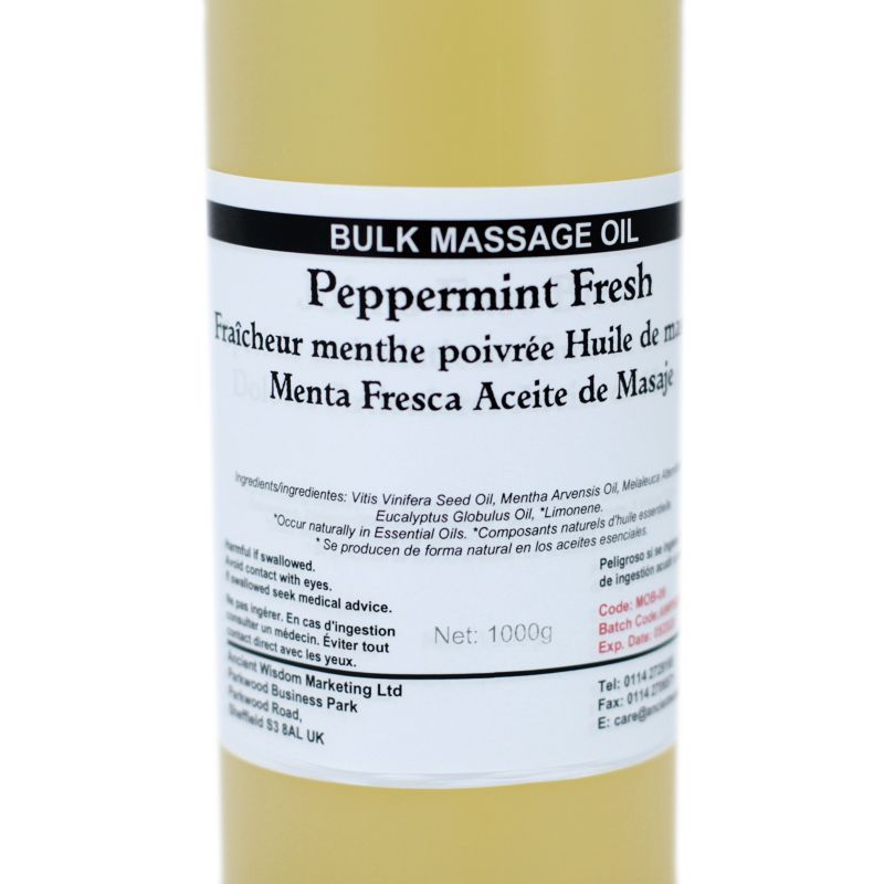 Frische Pfefferminze Massageöl - 1kg