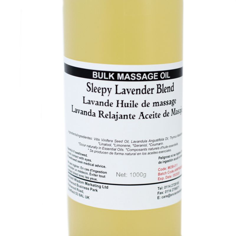 Entspannendes Lavendelmassageöl - 1kg