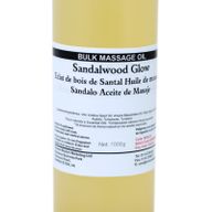 Sandelholzschimmer Massageöl - 1kg
