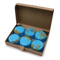 Badebombe "Blütensprudel" - Traum in Blau