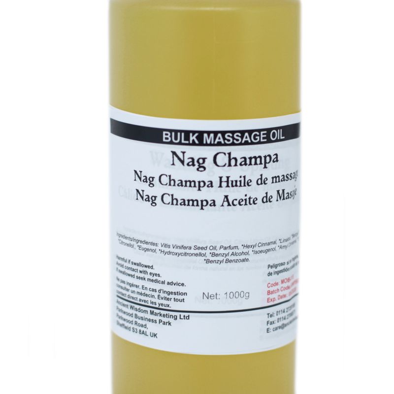 Nag Champa Massageöl - 1kg