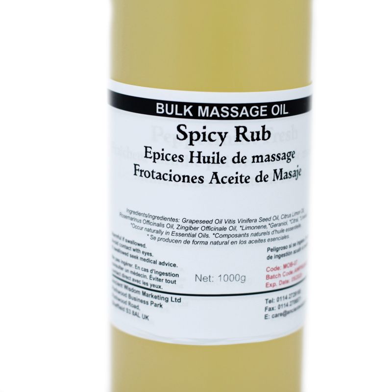 Würzige Mischung Massageöl - 1kg