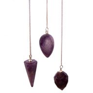 Magische Edelsteinpendel 'Amethyst'