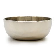 Tibetische Artefakte und Klangschalen Mittelgroße Messingklangschale - 12cm