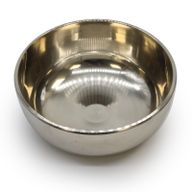 Tibetische Artefakte und Klangschalen Mittelgroße Messingklangschale - 12cm