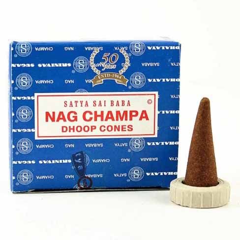 Nag Champa SATYA Räucherkegel