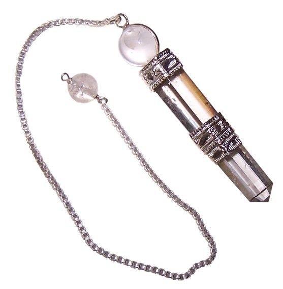 3tlg. Pendel - Bergkristall