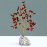 Indische Edelsteinbäume Roter Jaspis - 80Steine
