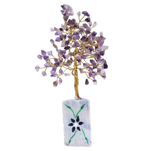 Indische Edelsteinbäume Amethyst - 160Steine