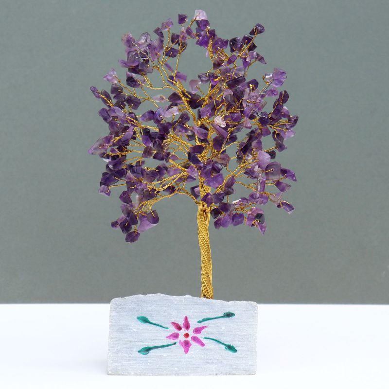 Indische Edelsteinbäume Amethyst - 320Steine