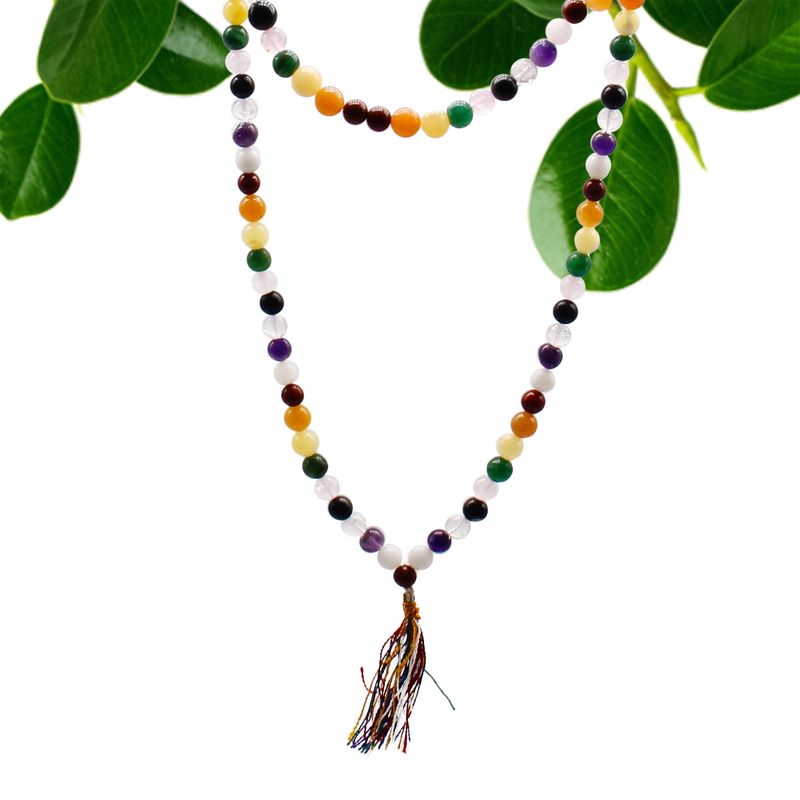 108 Perlen Malas- 9-Planeten-Mala