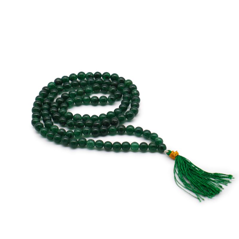 108 Perlen Malas- Jade