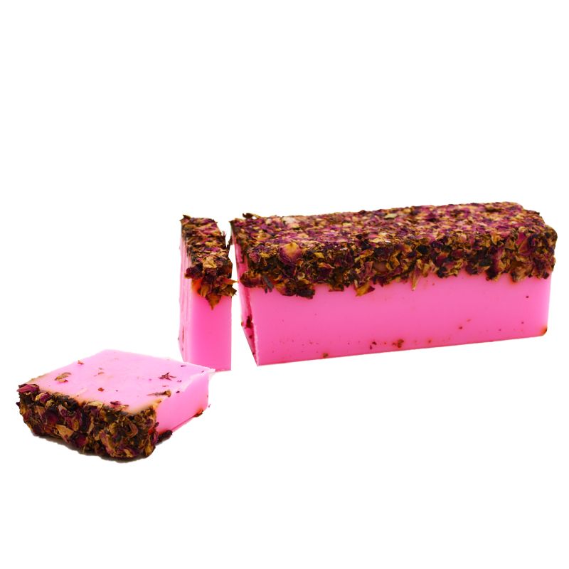 Rosen & Rosenblätter - Handgemachte Seife