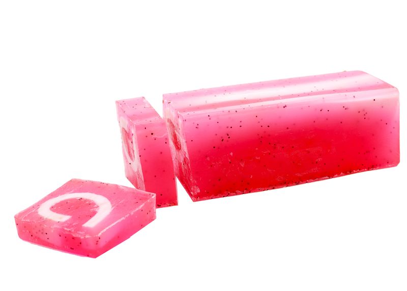 Himbeere & Schwarzer Pfeffer - Handgemachte Seife