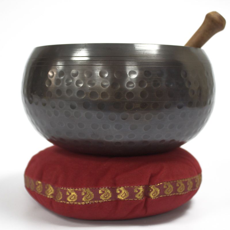 Tibetische Artefakte und Klangschalen Samtkissen für Klangschalen - 11cm