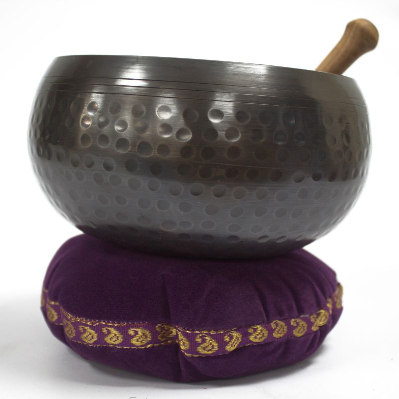 Tibetische Artefakte und Klangschalen Samtkissen für Klangschalen - 16cm