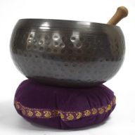 Tibetische Artefakte und Klangschalen Samtkissen für Klangschalen - 16cm