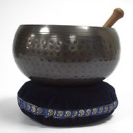 Tibetische Artefakte und Klangschalen Samtkissen für Klangschalen - 16cm