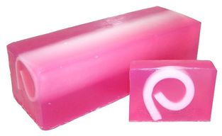 Packung mit 13 Himbeere & Schwarzer Pfeffer Seifenstücke - 100g