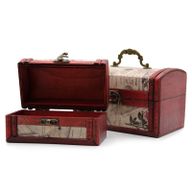 Truhen im Kolonialstil 2ers-Set - Rosendesign