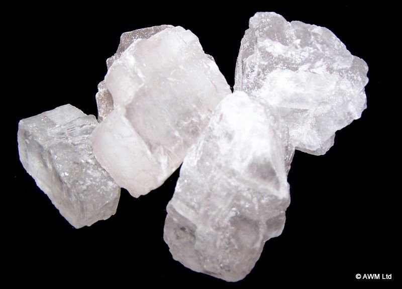 Weiße Himalaya-Typ Kristallsalz Brocken 1kg