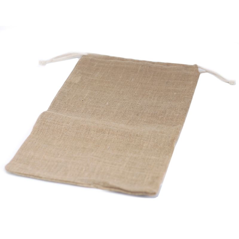 Jutesack mit Zugband - groß - 300x400mm