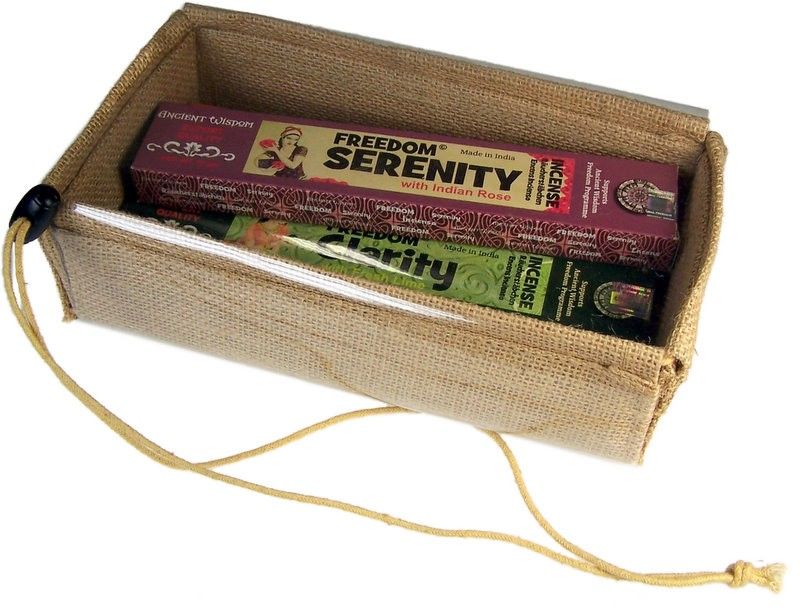 Räucherstäbchen-Größe Flachpack-Geschenkbox 22x12x6 cm
