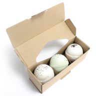 Geschenkboxen für kl. Badebomben - 190 x 65 x 65mm