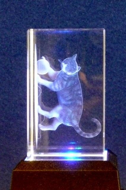 Laser Crystal - Cat