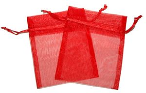 Mittlere Organzasäckchen - rot
