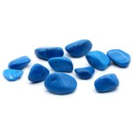 Große Trommelsteine - Blue Howlite