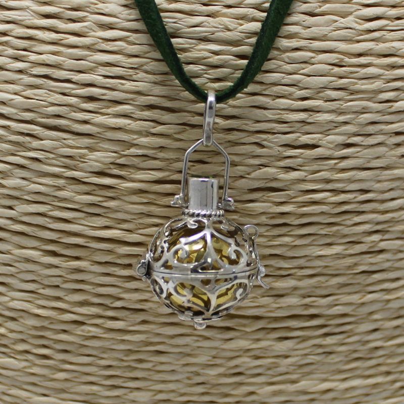 Silberne Engelsglocke - Romantic - 18mm