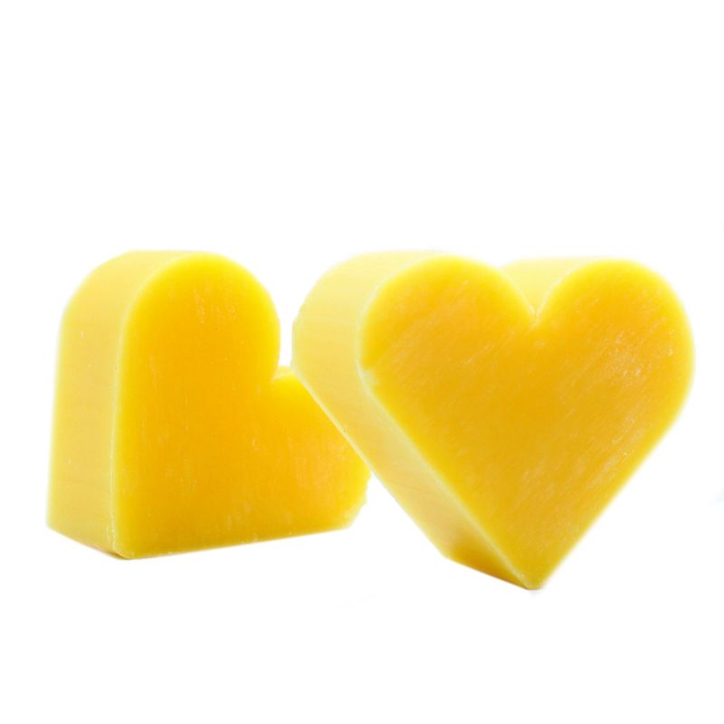 Herzförmige Gästeseifen - Grapefruit