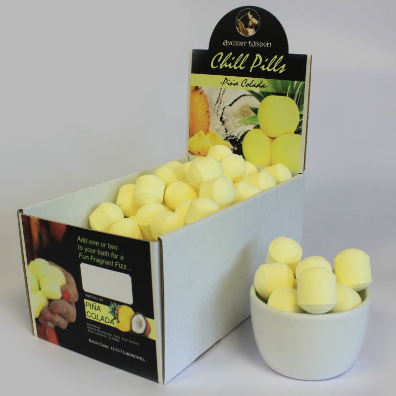 Badebombe "Chill Pill" - Piña Colada