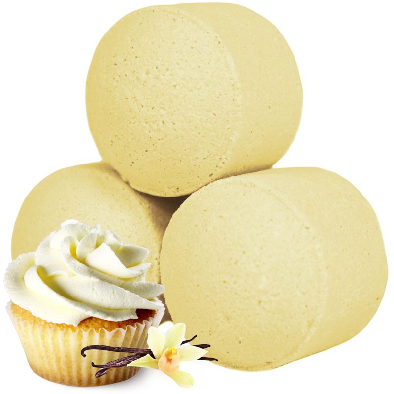 Badebombe "Chill Pill" - Vanille Cupcake
