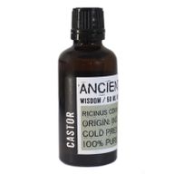 Basisöle - bernsteinfarbene Flasche 50ml Rizinusöl - 50ml