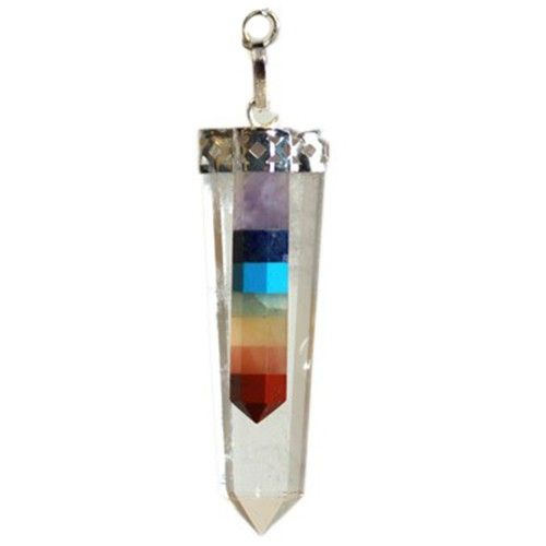 Bergkristall-Chakra-Pendel